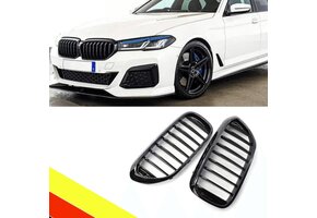 Glanzend Zwarte Grille voor BMW 5 Serie G30/G31 (2017-2021) - 77% Korting