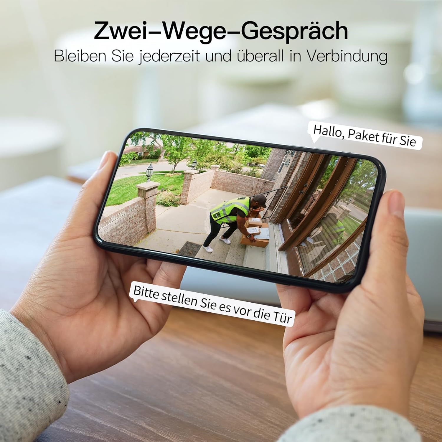 Vimtag 4MP bewakingscamera voor buiten, IP66 waterdicht, hondencamera voor buiten en binnen met nachtzicht in kleur, wifi-buitencamera met bewegingsmelder, 2-weg audio, huisdiercamera met app, zwart