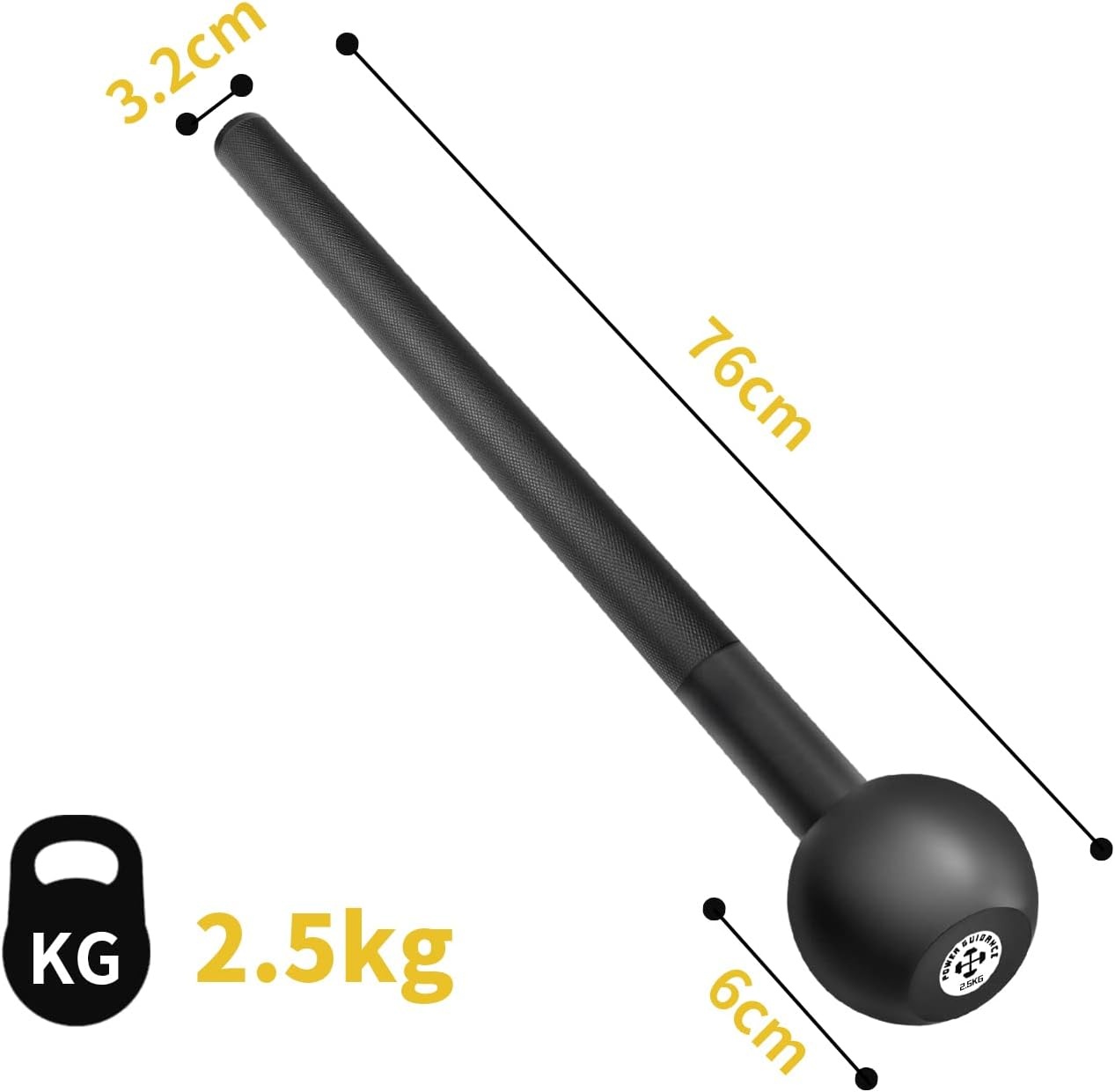 34% Korting: Krachttraining Macebell Staal - Full-body Training