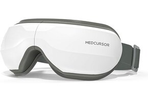 Elektrische Oogmassager met Warmte & Bluetooth (Wit) - 29% Korting!