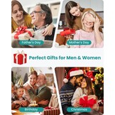 Medcursor Elektrische Oogmassager met Warmtefunctie - Wit