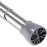 Venwemong 1Pc Uitschuifbare Douchegordijn Spanstang Geen Boren Telescopische Kast Bar Verstelbare Kamer Divider Gordijn Staaf voor Boekenplank Badkamer (110-200CM/43,3-78,7 inch, roestvrij staal)