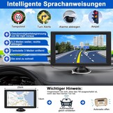 9 inch Navigatiesysteem voor Auto, Vrachtwagen en Camper met Realtime Verkeersinfo