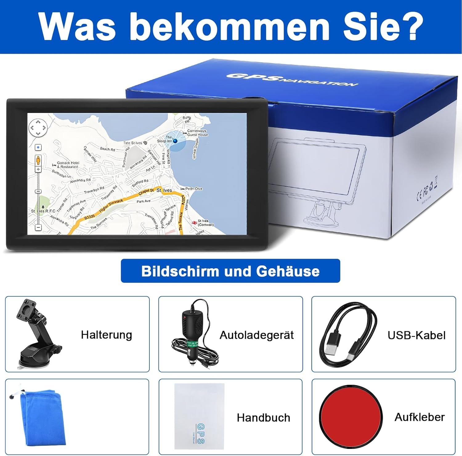 Navigatiesysteem Auto 9" HD Zwart - 47% Korting!