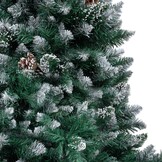Kerstboom met Sneeuw & Dennenappels (150cm) - 71% Korting!
