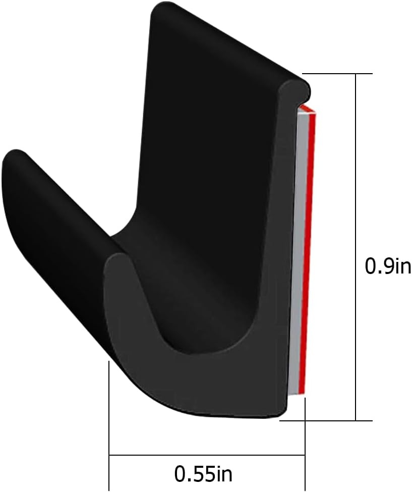 J-vorm Regengoot Druppelrail voor Camper Auto Voertuig – Zelfklevend Flexibel PVC Regenwater Omleider 4.9m