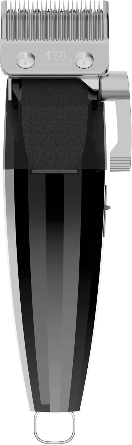 Amazon Series JRL Fresh Fade 2020C Tondeuse - Professionele tondeuse met Cool Blade Technologie voor het verzorgen van mannen - Oplaadbare tondeuse met LCD-scherm en corrosiebestendig (zilver)