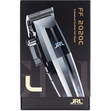Amazon Series JRL Fresh Fade 2020C Tondeuse - Professionele tondeuse met Cool Blade Technologie voor het verzorgen van mannen - Oplaadbare tondeuse met LCD-scherm en corrosiebestendig (zilver)