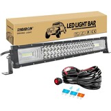 Rechte Dunne LED Lightbar 81 cm (32 inch) 405W Flood Spot Combo Beam Waterdicht IP67 met 12V Kabelset