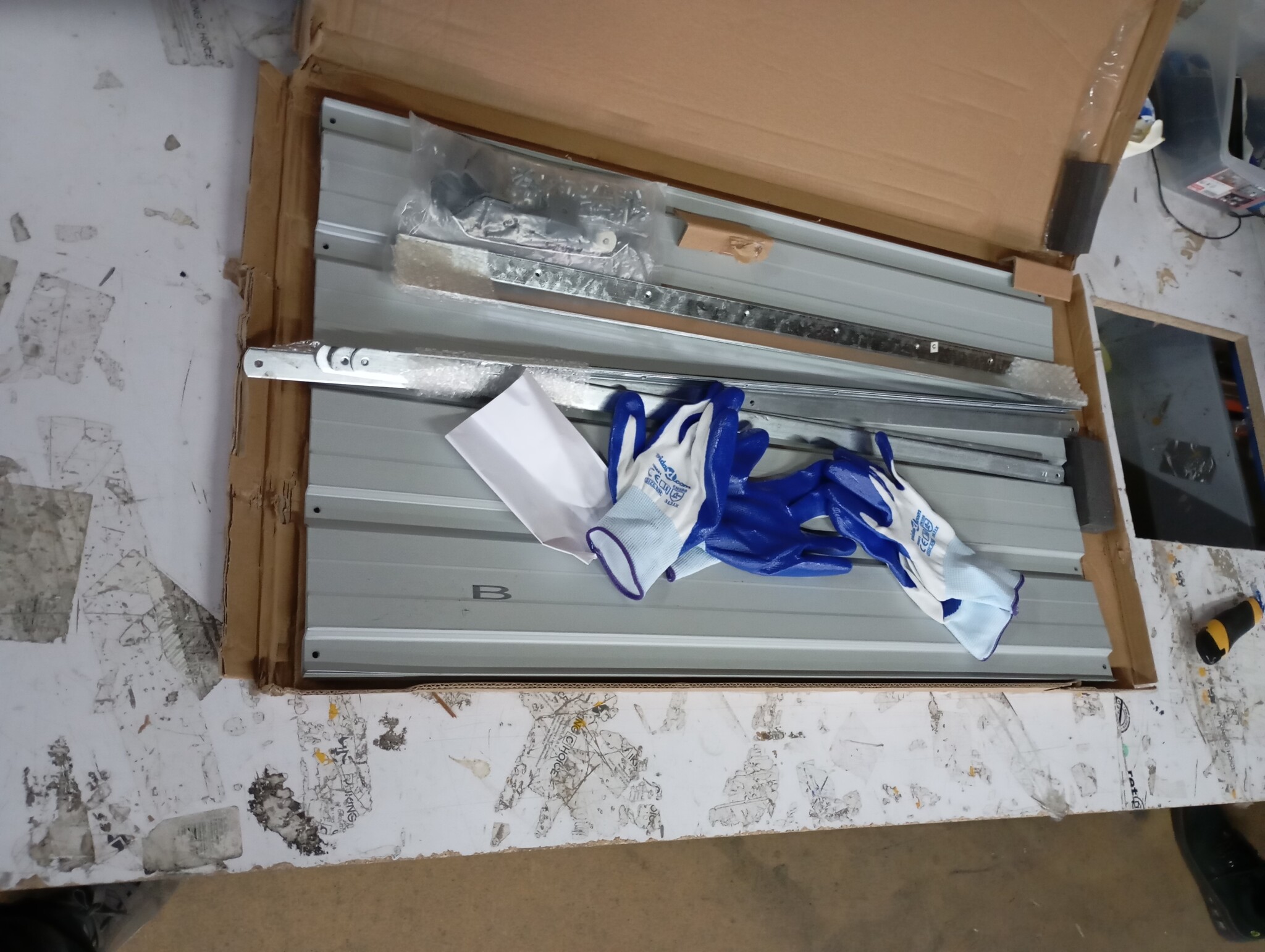 vidaXL Plantenbak verhoogd 160x80x77 cm gegalvaniseerd staal antraciet