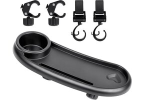 Kinderwagen Eetblad & Bekerhouder 3-in-1: -44% Korting!