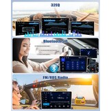 Autoradio Android 13 9 inch Dubbel Din met Navigatie Apple CarPlay Android Auto voor FIAT Bravo 2008-2013