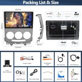 Autoradio Android 13 8 Core 9 inch voor Mazda 5 (2007-2010) met Carplay, Android Auto, Bluetooth 5.0, GPS, DSP, FM/RDS, Dubbele DIN Touchscreen & Acht