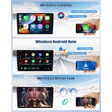 Autoradio Android 13 8 Core 9 inch voor Mazda 5 (2007-2010) met Carplay, Android Auto, Bluetooth 5.0, GPS, DSP, FM/RDS, Dubbele DIN Touchscreen & Acht