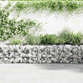 vidaXL Gabion mand 300x30x50 cm gegalvaniseerd staal