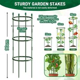 Tomatenklimhulp & Plantensteun - 141-delige Set met Verstelbare Hoogte voor Komkommers, Bloemen & Tuin