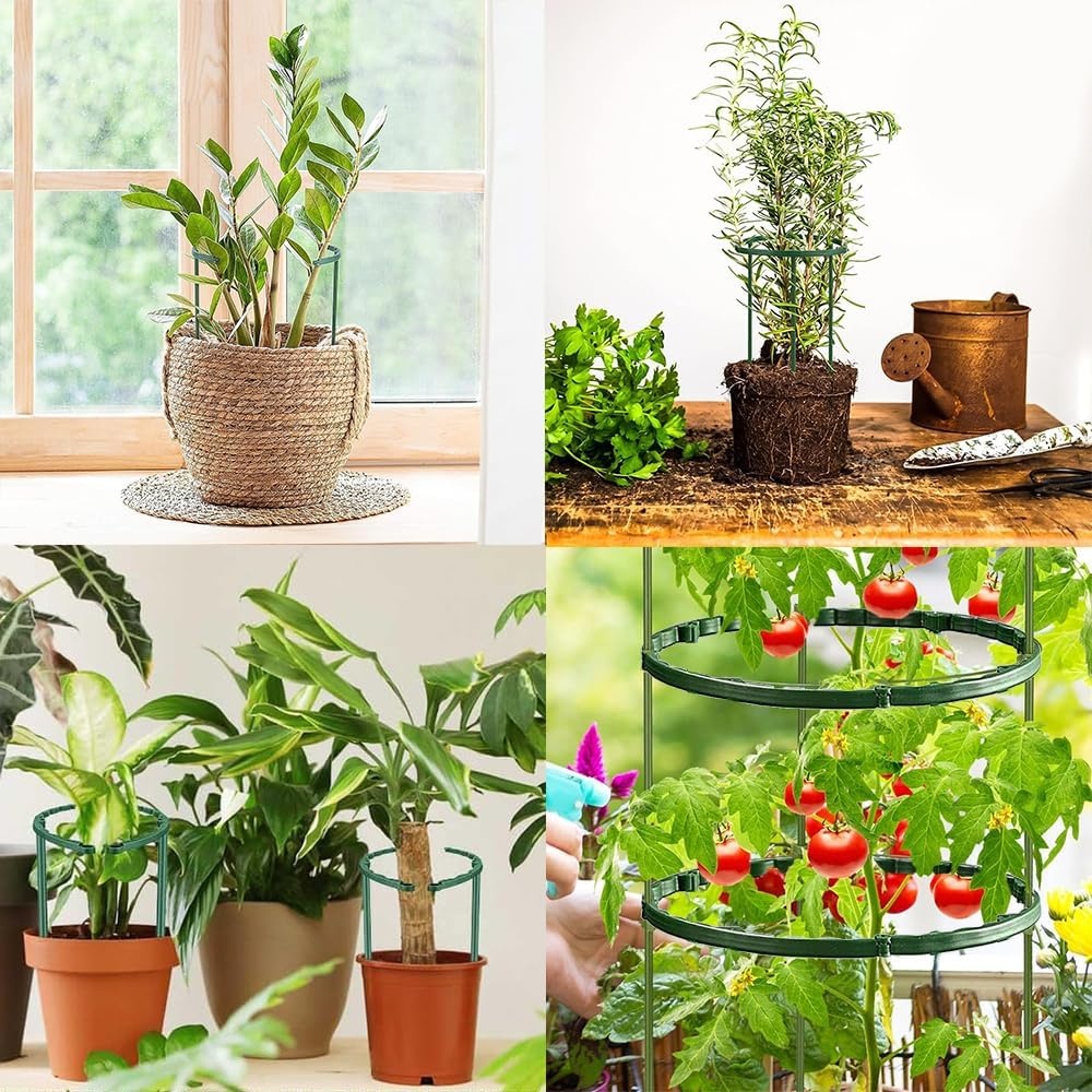 Tomaten Klimhulp Set: Verstelbare Plantensteun voor Komkommer & Bloemen (141-delig, -56%)