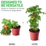 Tomaten Klimhulp Set: Verstelbare Plantensteun voor Komkommer & Bloemen (141-delig, -56%)