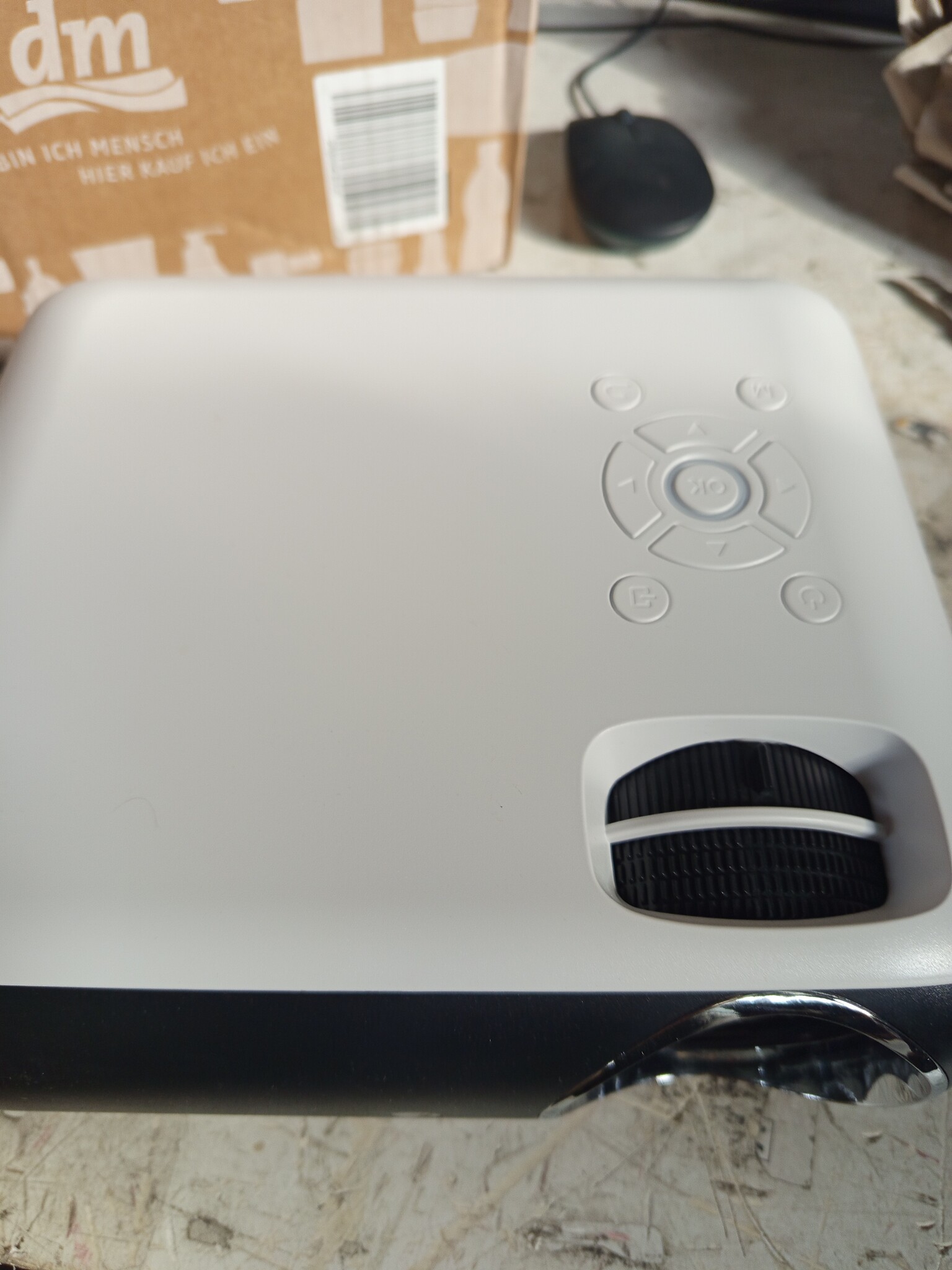 HOPVISION Beamer 9500 lumen 4K draagbare Bluetooth Full HD 1080P thuisbioscoop compatibel met smartphone/HDMI/USB/laptop/Fire Stick/PS5