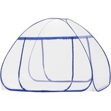 LIHAO Klamboe, pop-up muggentent, opvouwbaar, fijnmazig muggennet, reis-muggennet, tweepersoonsbed (200 x 180 cm)