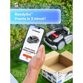 Sunseeker V3 Vision AI Robotmaaier, zonder begrenzingskabel, 600 m², dubbel oog, 42% helling, app-bediening, grasmaaier met één klik maaien