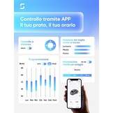 Sunseeker V3 Vision AI Robotmaaier, zonder begrenzingskabel, 600 m², dubbel oog, 42% helling, app-bediening, grasmaaier met één klik maaien