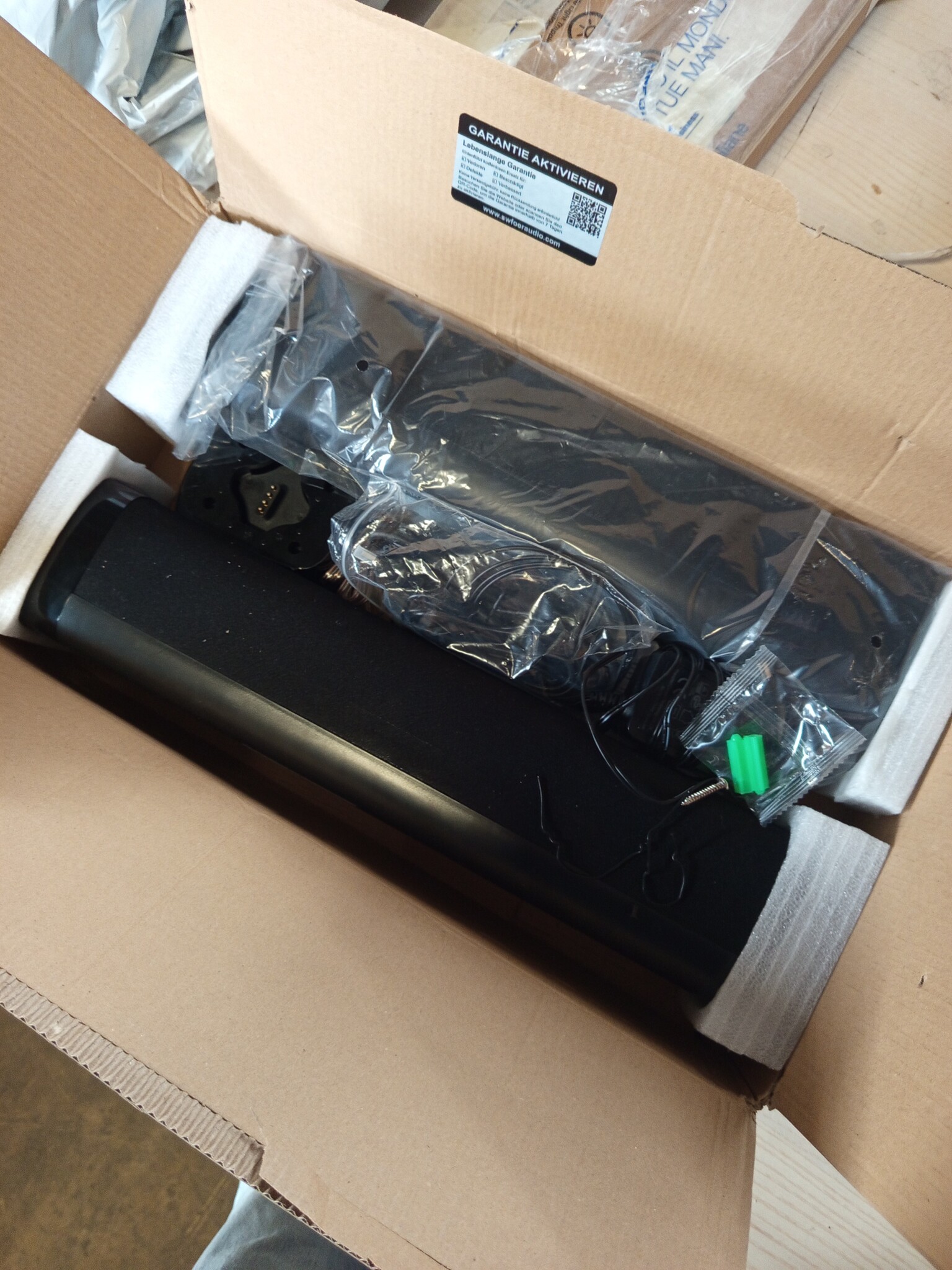 GarageRock Soundbar voor tv-toestellen, deelbare 2-in-1 tv-soundbar met automatische volumeregeling, stereo tv-luidsprekers met 3 EQ-modi, Bluetooth 5.3, ARC/Opt/AUX, soundbar voor tv/pc/beamer