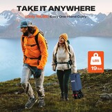 Opvouwbare Bolderkar - 150 kg, 8,1 cm Wielen, 34% Korting