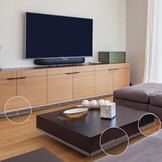 Meubel Blocker (8 Pak) - Doorzichtige Speelgoed Blockers met Zelfklevende Plakband voor Meubels, Bed, Bank, Dressoir, Tafel, Keukenkast - Vloerbeschermer voor Bed om Dieren, Speelgoed te Blocken