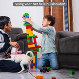 Meubel Blocker (8 Pak) - Doorzichtige Speelgoed Blockers met Zelfklevende Plakband voor Meubels, Bed, Bank, Dressoir, Tafel, Keukenkast - Vloerbeschermer voor Bed om Dieren, Speelgoed te Blocken