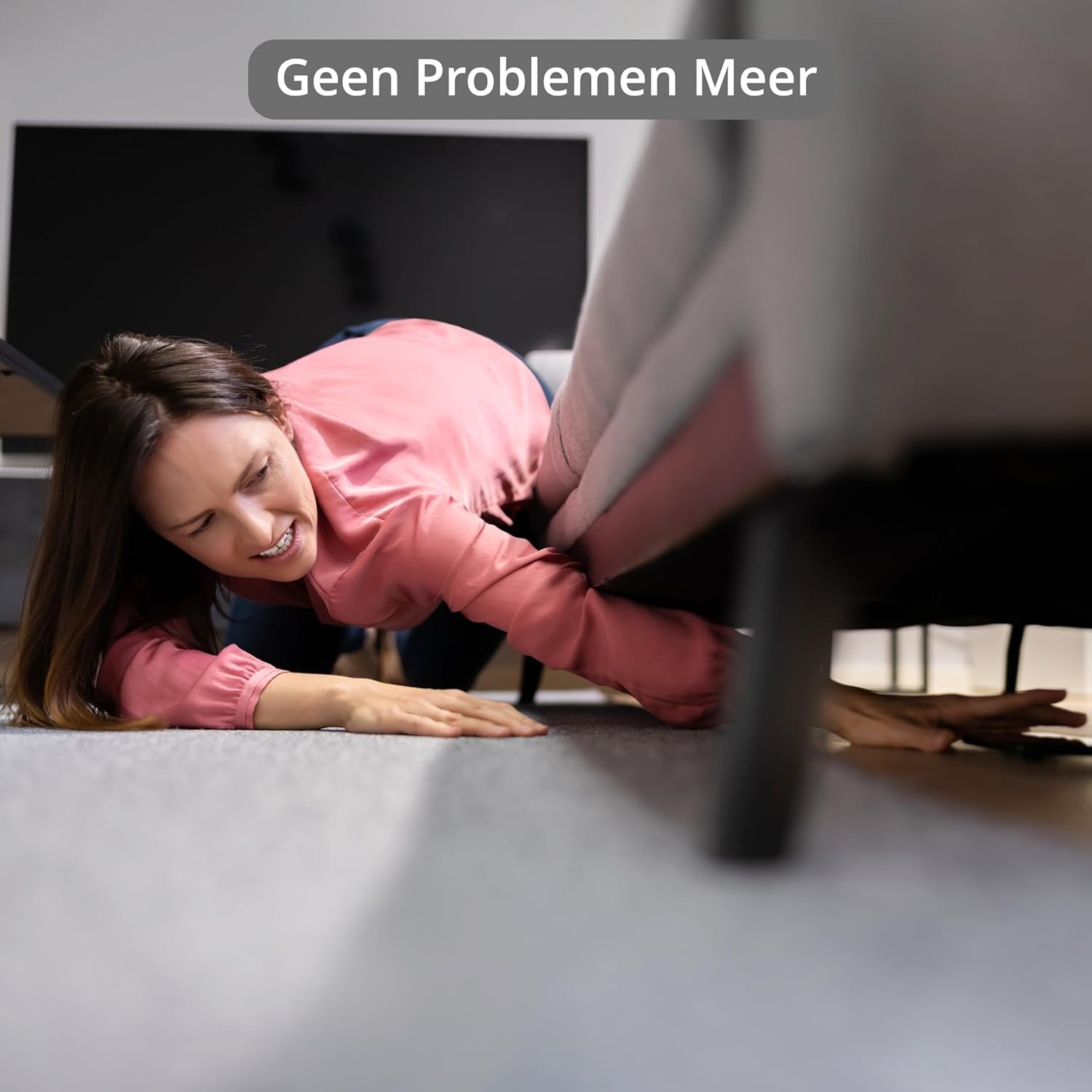 Meubel Blocker (8 Pak) - Doorzichtige Speelgoed Blockers met Zelfklevende Plakband voor Meubels, Bed, Bank, Dressoir, Tafel, Keukenkast - Vloerbeschermer voor Bed om Dieren, Speelgoed te Blocken