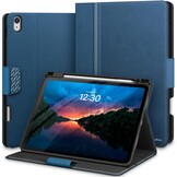 KingBlanc Hoes voor iPad Air 11 inch (2024 M2), Air 5e Gen (2022) & Air 4e Gen (2020) 10.9 inch, met Pencilhouder, Blauw