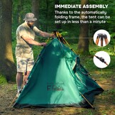 Automatische campingtent
