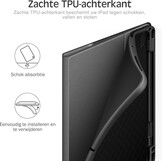 KingBlanc Hoes voor iPad Air 5e/4e generatie 2022/2020 met Apple Pencil-houder, veganistisch leer Smart Folio, verstelbare multi-standaard, Case voor iPad Air 10,9" - zwart