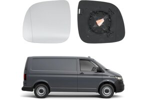 Verwarmbare Spiegelglazen VW Transporter T5 T6 Links/Rechts (75% Korting)