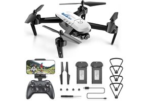 Drone voor Kinderen & Beginners | Zwart | 1080p HD Video | 48% Korting