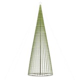vidaXL LED-kerstboom 500cm, 1544 LEDs Warm Wit - 63% Korting!