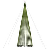 vidaXL LED-kerstboom 500cm, 1544 LEDs Warm Wit - 63% Korting!
