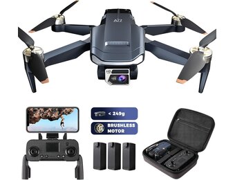 CHUBORY A77 Quadcopter Drone met 800m Bereik, 4K HD Camera en 84 Min. Vliegtijd (3 Batterijen)