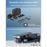 CHUBORY A77 Quadcopter Drone met 800m Bereik, 4K HD Camera en 84 Min. Vliegtijd (3 Batterijen)