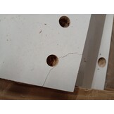 vidaXL Aquariumstandaard Wit Bewerkt Hout - 54% Korting