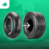 Gazonmaaier band 15x6.00-6 met binnenband - Turfprofiel NHS - Voor zitmaaier en tuinwagen