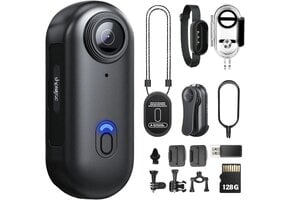 4K Mini Actiecamera 128GB - 43% Korting!