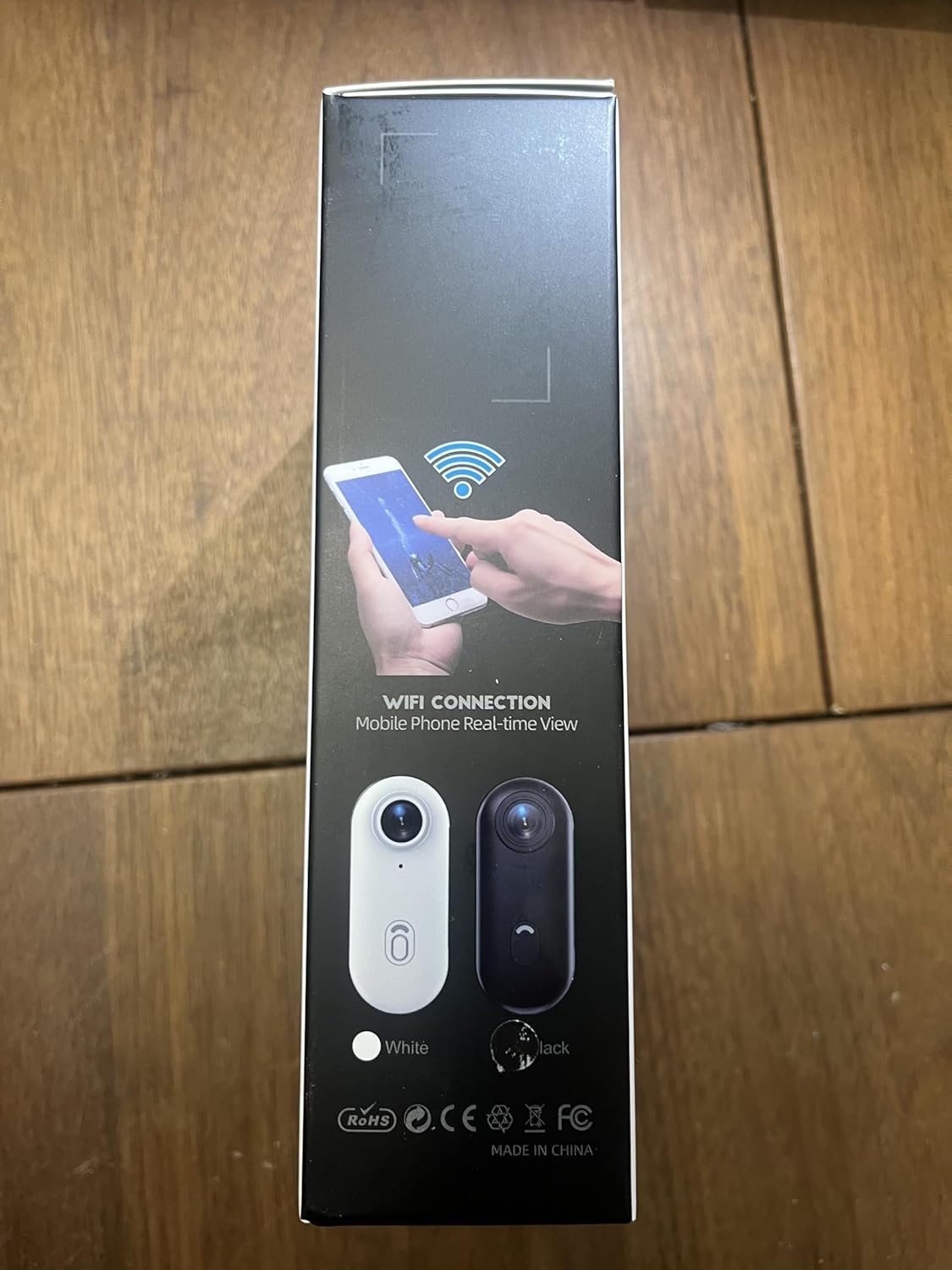 4K Actiecamera, duim actiecamera, klein formaat, overal te monteren, kleine lichaamscamera met veerclip, draagbare vlogging, handsfree POV-opname, helmcam voor fietsen, motorfiets (4K-128G)