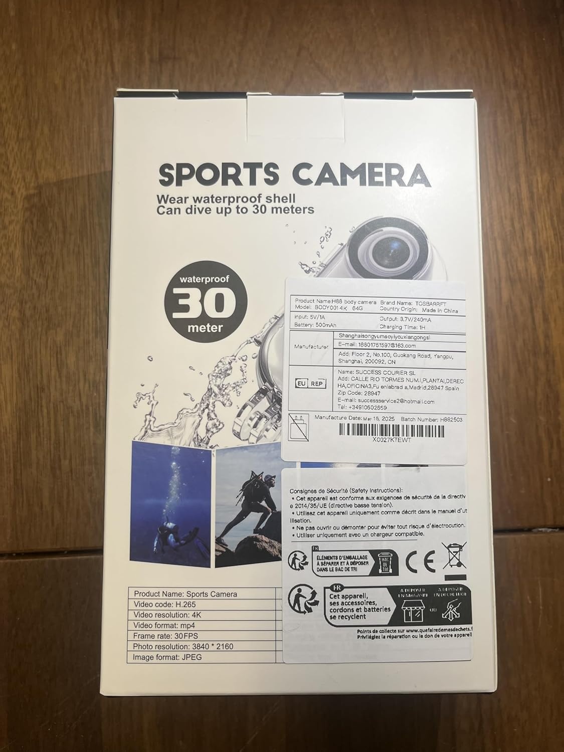 4K Mini Actiecamera 128GB - 43% Korting!