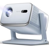 Aurzen BOOM mini Google TV Smart Projector, 4K ondersteund, 500 ANSI Lumens, WiFi, Bluetooth, Dolby Audio, Grijs