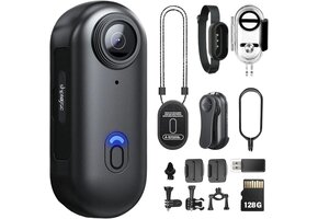 4K Mini Actiecamera 128GB - 36% Korting!