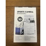 4K lichaamscamera's met audio- en videotracking, waterdichte 4K-lichaamscamera, magnetisch en met 360° clip, 120 minuten batterij voor fietsen, wandelen met dieren (4K-P-64G)