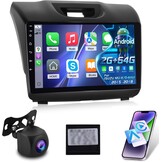 Android Autoradio 2G+64GB voor Isuzu MU-X/D-MAX 2015-2018 met Draadloze CarPlay & Android Auto