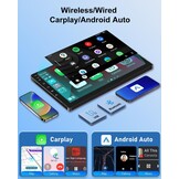 Android Autoradio 2G+64GB voor Isuzu MU-X/D-MAX 2015-2018 met Draadloze CarPlay & Android Auto